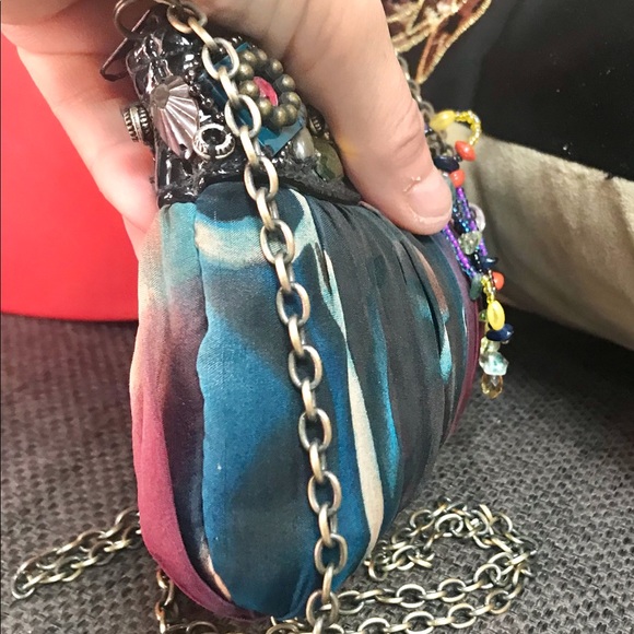 Mary Frances one of a kind embellished mini bag - Picture 9 of 14